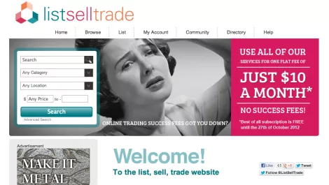 List Sell Trade set for launch?